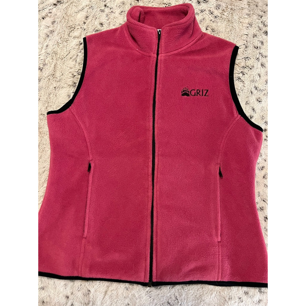 University of Montana Grizzlies Port Authority Fleece Vest Womens Size XL EUC - Picture 2 of 12